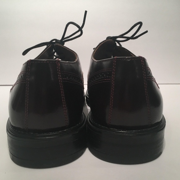 Brown Oxford Tip Bostonian Strada Dress Shoes - Picture 2 of 5